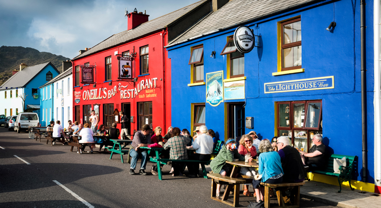 Irland Cork Allihies Village